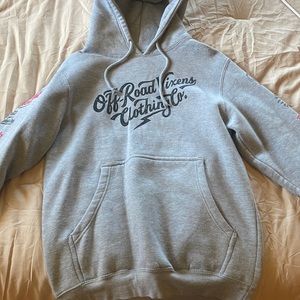 Hoodie - Grey - Off-Road Vixens Clothing Co. - S